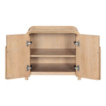 Harmony Oak Veneer And Solid Wood Night Stand in Natural