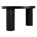 Hayden Solid Wood And Oak Veneer Coffee Table in Black