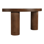 Hayden Solid Wood And Oak Veneer Coffee Table in Brown