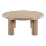 Hayden Solid Wood And Oak Veneer Coffee Table in Natural
