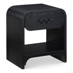 Hayes Ash Veneer Nightstand / Side Table in Black