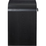 Hayes Ash Veneer Nightstand / Side Table in Black