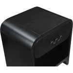 Hayes Ash Veneer Nightstand / Side Table in Black