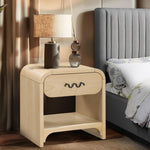 Hayes Ash Veneer Nightstand / Side Table in Natural