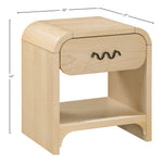 Hayes Ash Veneer Nightstand / Side Table in Natural