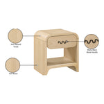 Hayes Ash Veneer Nightstand / Side Table in Natural
