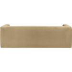 Henson 89.5" Velvet Upholstered Sofa in Camel