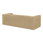 Henson 89.5" Velvet Upholstered Sofa in Camel