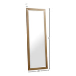 Hepburn Metal Frame Mirror in Gold