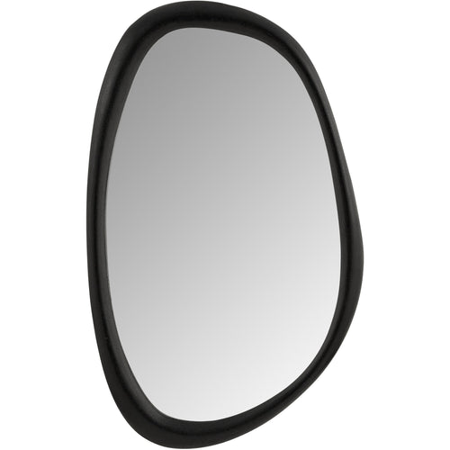 Holland Polyresin Frame Mirror in Black