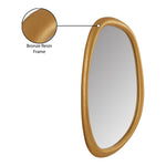 Holland Polyresin Frame Mirror in Brass
