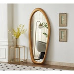Holland Polyresin Frame Mirror in Brass