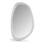 Holland Polyresin Frame Mirror in White