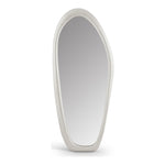 Holland Polyresin Frame Mirror in White