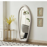 Holland Polyresin Frame Mirror in White