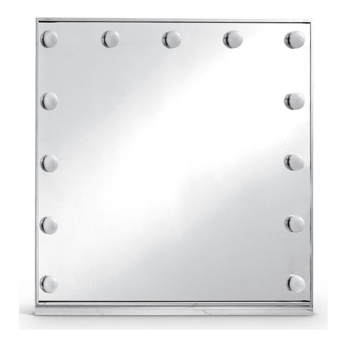 Hollywood Lighted Mirror in Chrome