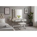 Hollywood Lighted Mirror in Chrome