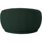 Hyde Boucle Fabric Upholstered Chair in Green