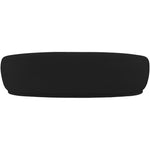 Hyde 89.5" Boucle Fabric Upholstered Sofa in Black