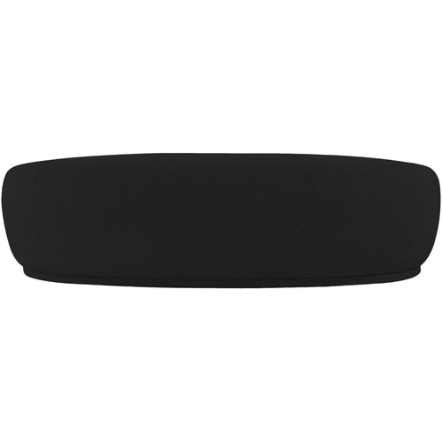 Hyde 89.5" Boucle Fabric Upholstered Sofa in Black