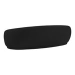 Hyde 89.5" Boucle Fabric Upholstered Sofa in Black