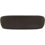 Hyde 89.5" Boucle Fabric Upholstered Sofa in Brown
