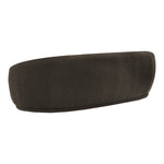 Hyde 89.5" Boucle Fabric Upholstered Sofa in Brown