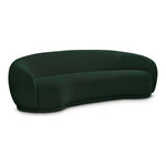 Hyde 89.5" Boucle Fabric Upholstered Sofa in Green