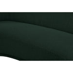 Hyde 89.5" Boucle Fabric Upholstered Sofa in Green