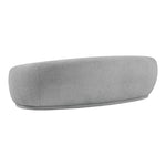 Hyde 89.5" Boucle Fabric Upholstered Sofa in Grey