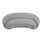 Hyde 89.5" Boucle Fabric Upholstered Sofa in Grey