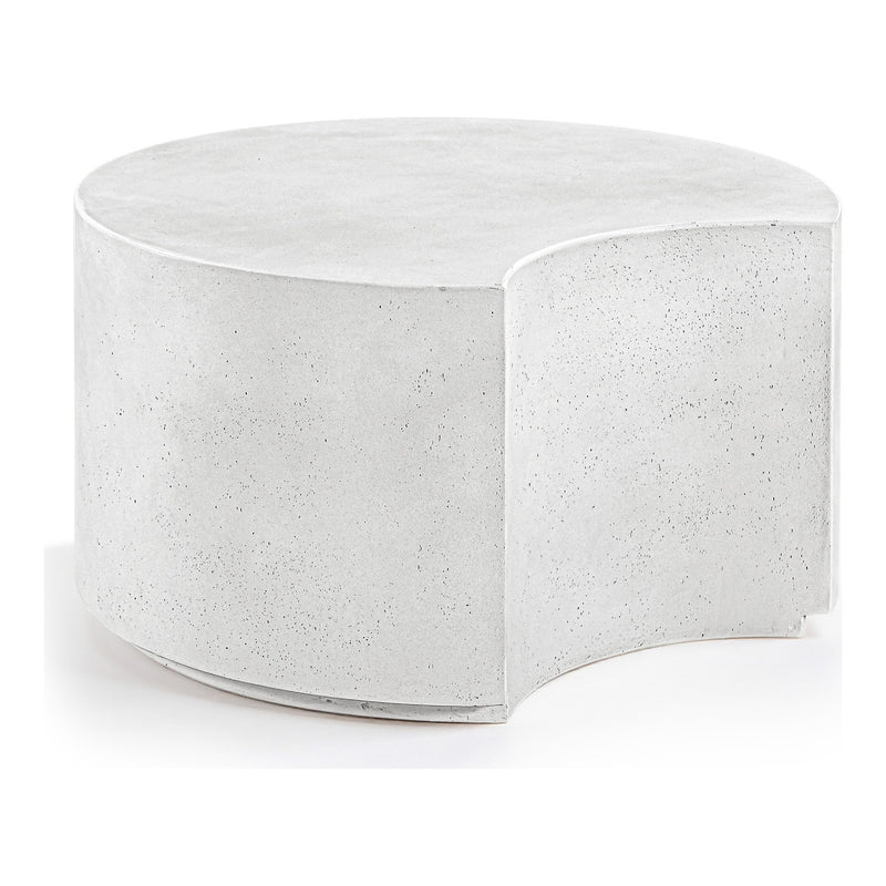 Imperia Concrete Indoor/Outdoor Coffee Table in White