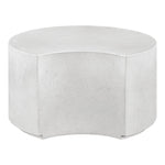 Imperia Concrete Indoor/Outdoor Coffee Table in White