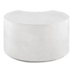 Imperia Concrete Indoor/Outdoor Coffee Table in White