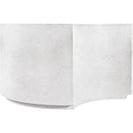 Imperia Concrete Indoor/Outdoor Coffee Table in White