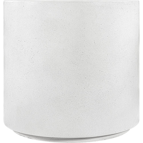 Imperia Concrete Indoor/Outdoor End Table in White