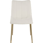 Isla Vegan Leather Upholstered Dining Chair in Off-White