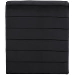 Ivy Velvet Upholstered Accent Chair in Black