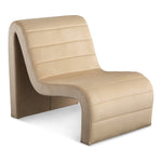 Ivy Velvet Upholstered Accent Chair in Camel