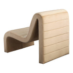 Ivy Velvet Upholstered Accent Chair in Camel
