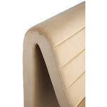 Ivy Velvet Upholstered Accent Chair in Camel