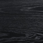 Jace Oak Veneer Nightstand in Black