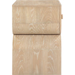 Jace Oak Veneer Nightstand in Natural