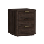 Evelyn 20" Nightstand (3-Drawer) in Brown
