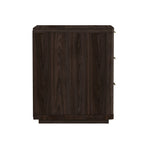 Evelyn 20" Nightstand (3-Drawer) in Brown