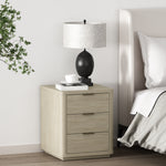 Evelyn 20" Nightstand (3-Drawer) in Natural