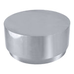 Jazzy Stainless Steel Coffee Table in Silver