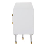 Jive Lacquer Finish, Birch Wood And Acrylic Sideboard / Buffet in White