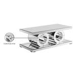 Jocelyn Coffee Table in Mirrored