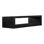 Alma Oak Veneer Coffee Table in Black